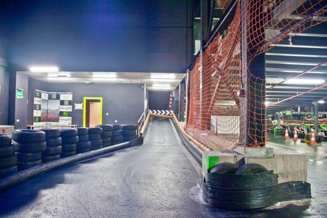 Recta con protecciones